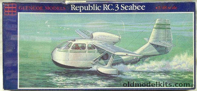 Glencoe 1/48 RC3 SeaBee - US Civil / Israeli Air Force / Great Britain Civil, 05104 plastic model kit